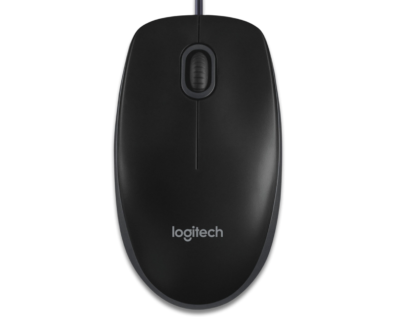 Logitech Žični Optički Miš 1000 DPI, USB, Ambidekstrnski, 90 g - Miševi i tastature