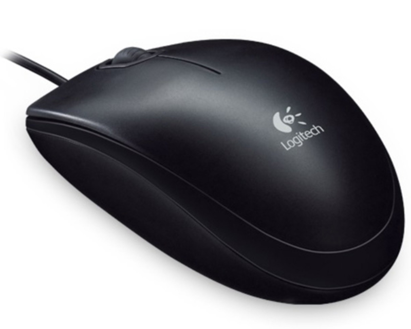 Logitech Žični Optički Miš 1000 DPI, USB, Ambidekstrnski, 90 g - Miševi i tastature