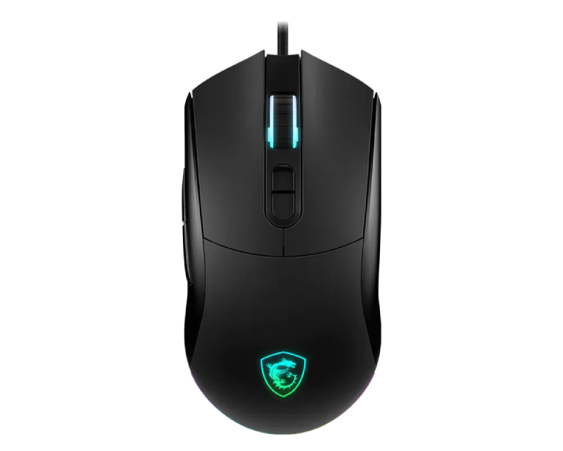 MSI Gaming Žični Miš 12800 DPI, 7 Tastera, RGB, 20 Miliona Klikova, 126 g - Miševi i tastature