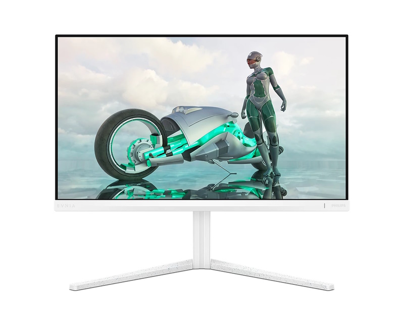 Philips Evnia Gaming Monitor 23.8 inča Fast IPS 180Hz, 126% sRGB, HDR10, Beli - PC monitori