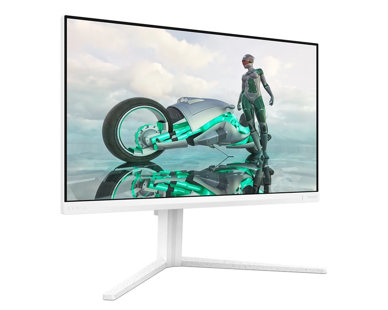 Philips Evnia Gaming Monitor 23.8 inča Fast IPS 180Hz, 126% sRGB, HDR10, Beli - PC monitori