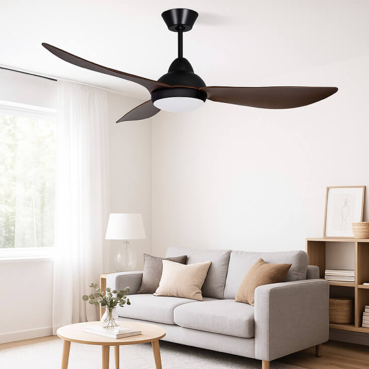 Plafonski ventilator Prosto sa LED svetlom 132cm - Plafonski ventilatori