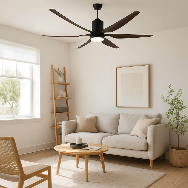 Plafonski ventilator sa LED svetlom 167cm PROSTO - Plafonski ventilatori