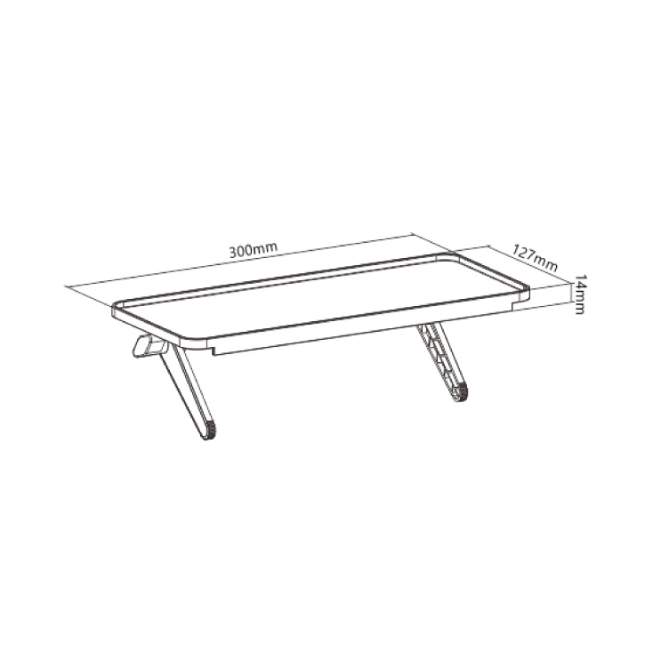 Polica-držač na TV-u - Nosači za TV