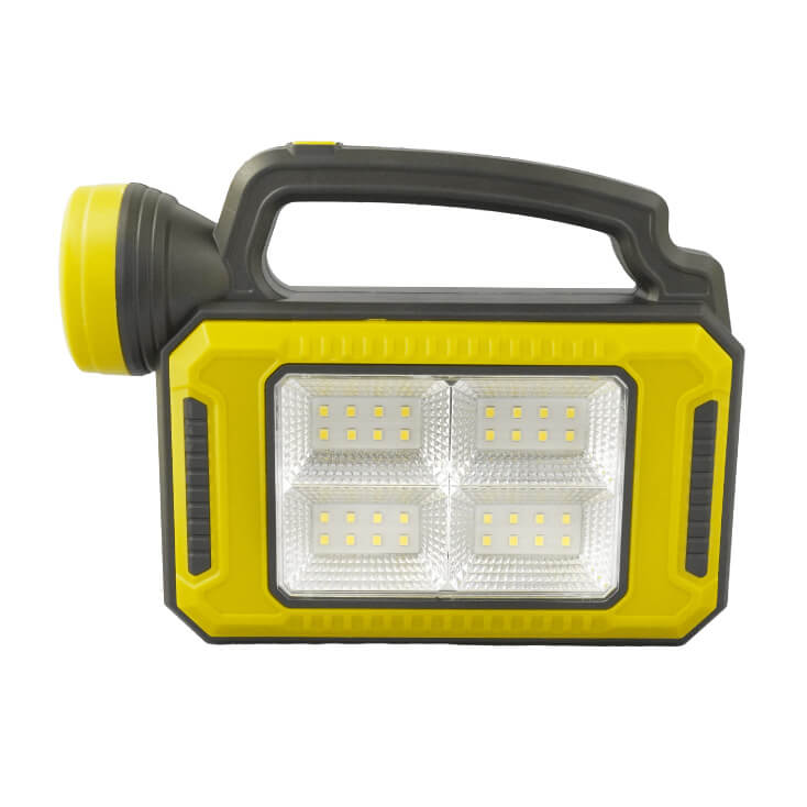 Punjiva LED baterijska lampa žuta - Led lampe na baterije