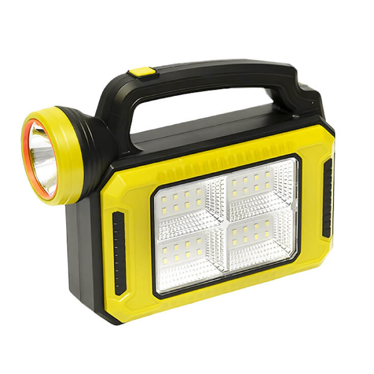 Punjiva LED baterijska lampa žuta - Led lampe na baterije