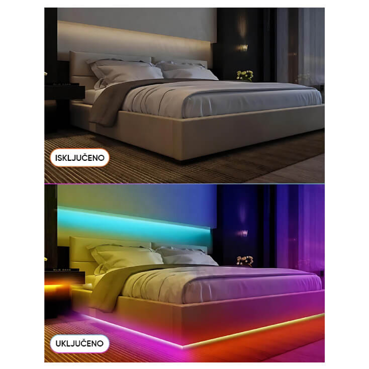 RGB LED traka sa senzorom 3m - Led trake