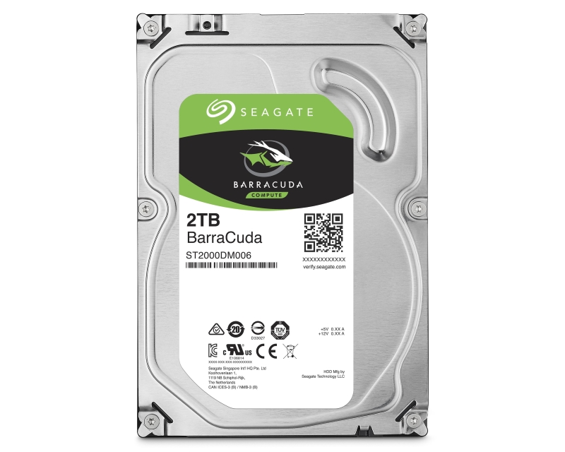 SEAGATE 2TB 3.5 inča Barracuda hard disk - Hard disk za video nadzor