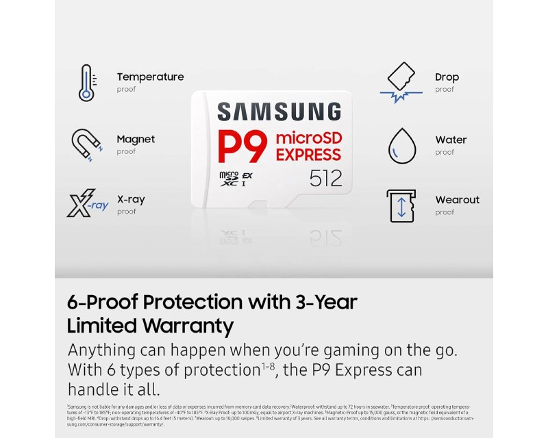 Samsung SDXC kartica 256GB SD Express do 800MB/s V30 otporna na uslove - Memorijske kartice