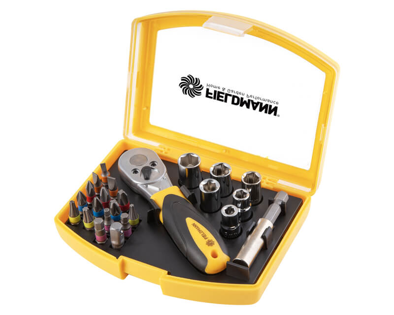 Set bitova sa odvijačem FIELDMANN FDS 1018-23R – Lakše popravke! - Ručni alat
