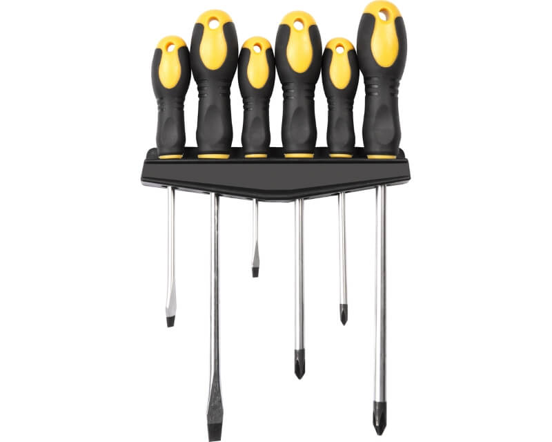 Set odvijača FIELDMANN FDS 1102-6R – CrV čelik, magnetni vrhovi - Ručni alat