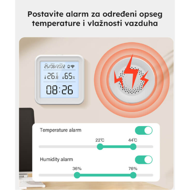 Smart alarmna sirena Wi-Fi - Smart Home (pametni WiFi uređaji)