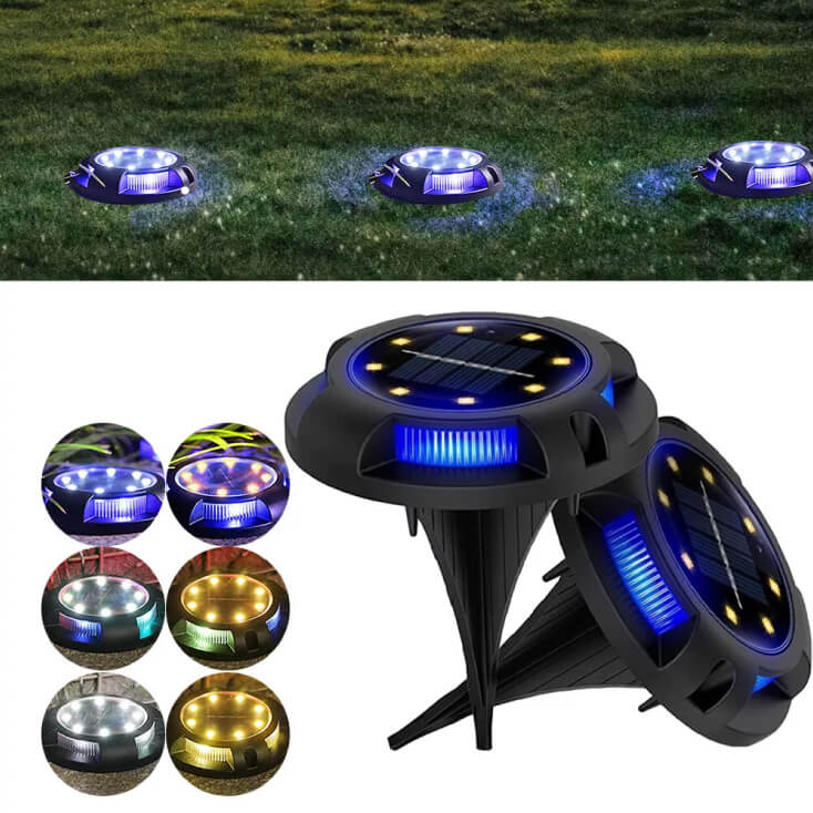 Solarna baštenska lampa - 4 kom. - Led spoljna rasveta