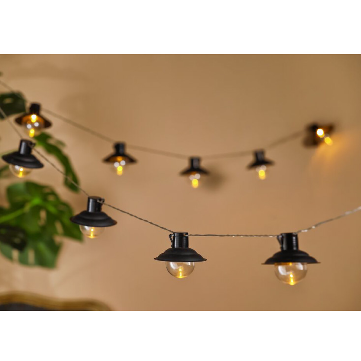 Solarni LED niz 4.7 m, 10 lampiona - Dekorativna rasveta