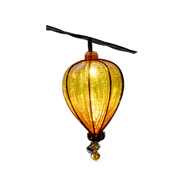 Solarni LED niz 4.9 m, 10 lampiona -