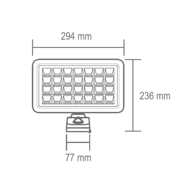 Solarni LED reflektor sa senzorom pokreta SMD - Led reflektori