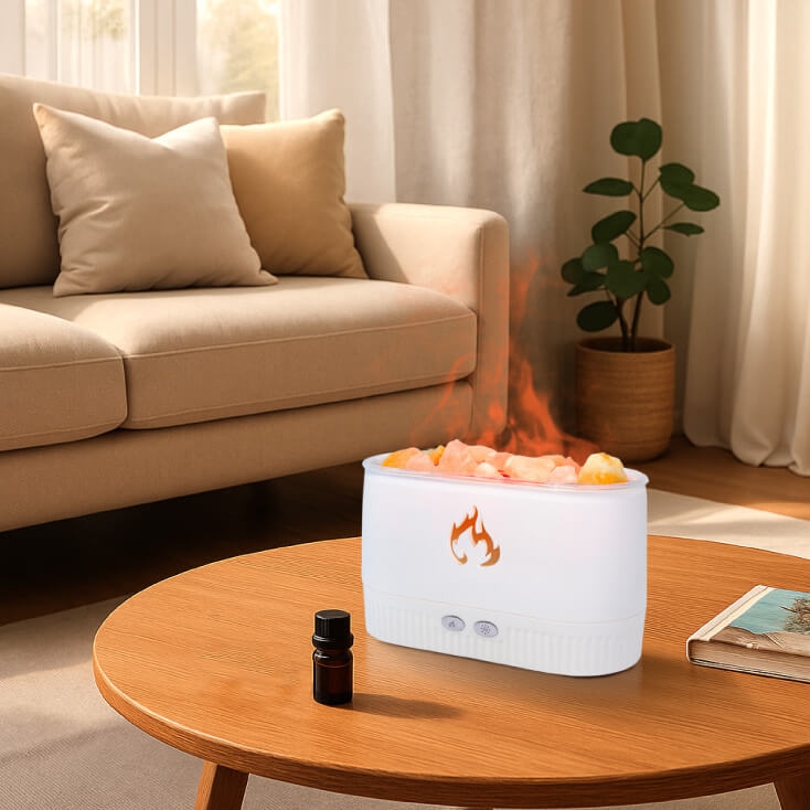 Stona ultrazvučna aroma lampa sa višebojna - Dekorativna rasveta