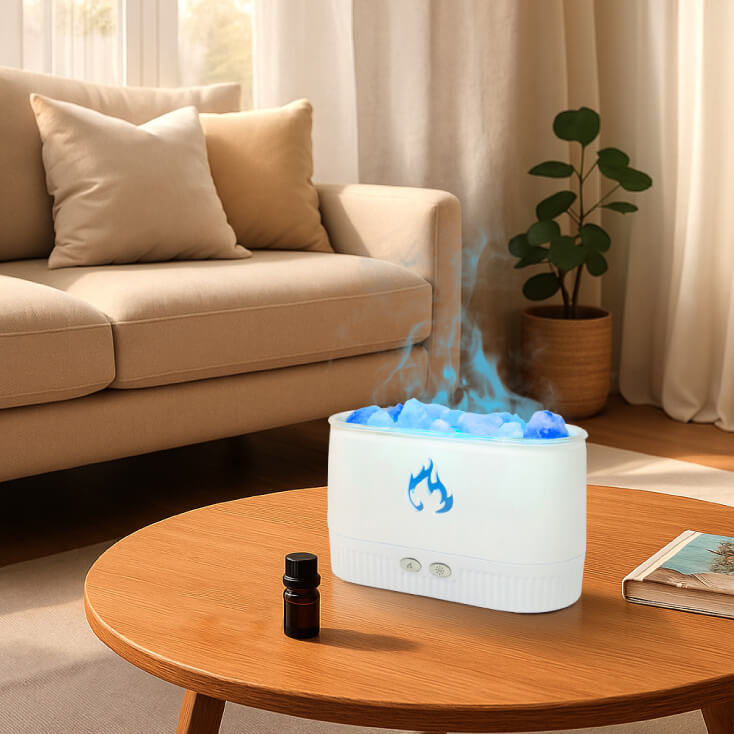 Stona ultrazvučna aroma lampa sa višebojna - Dekorativna rasveta