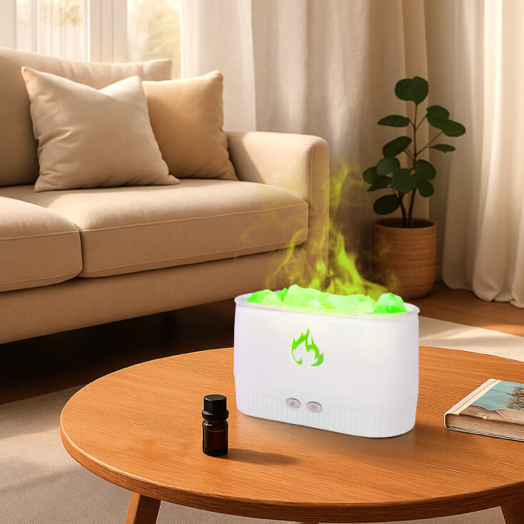 Stona ultrazvučna aroma lampa sa višebojna - Dekorativna rasveta