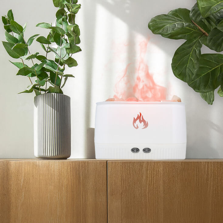 Stona ultrazvučna aroma lampa sa višebojna - Dekorativna rasveta