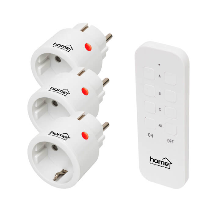Strujna utičnica sa daljinskim upravljačem 1+3 Home - Ostala oprema