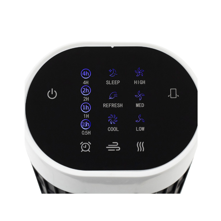 Stubni ventilator sa displejem 45W crni - Stubni ventilatori