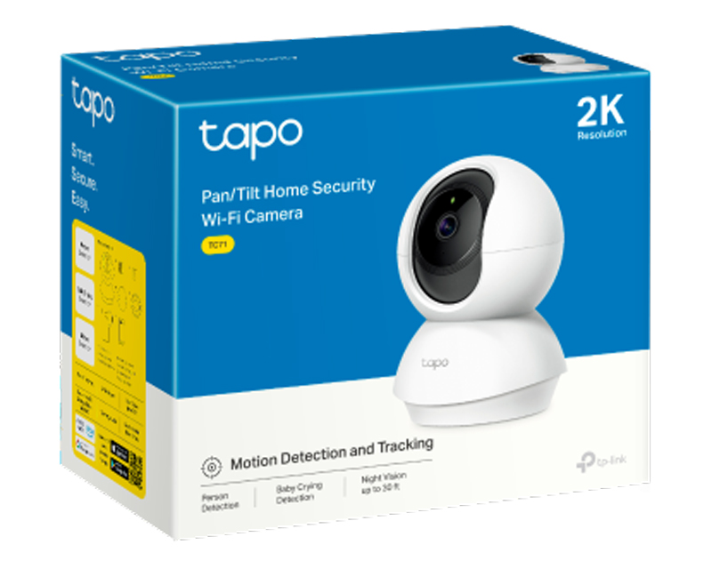 TP-Link Tapo 3MP Wi-Fi PT kamera za stan, sa Alexom - IP kamere
