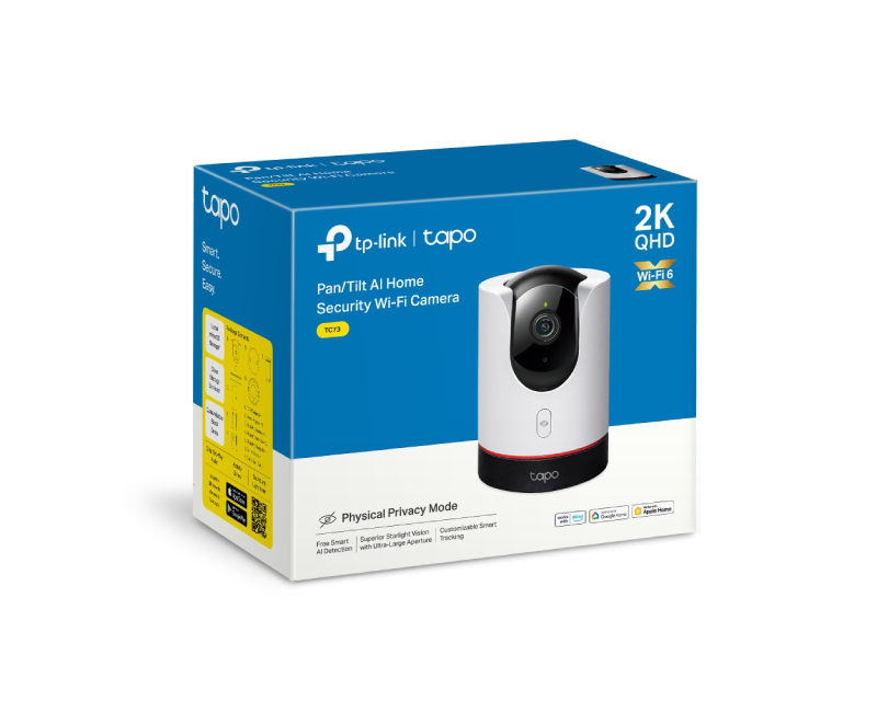TP-Link Tapo 4MP Wi-Fi 6 PT kamera, Full Color, HomeKit - IP kamere