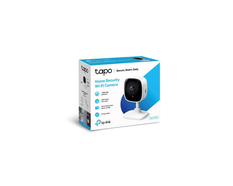 TP-Link Tapo C100 Wi-Fi kamera 2Mpx | Nadzor doma - WiFi kamere za video nadzor