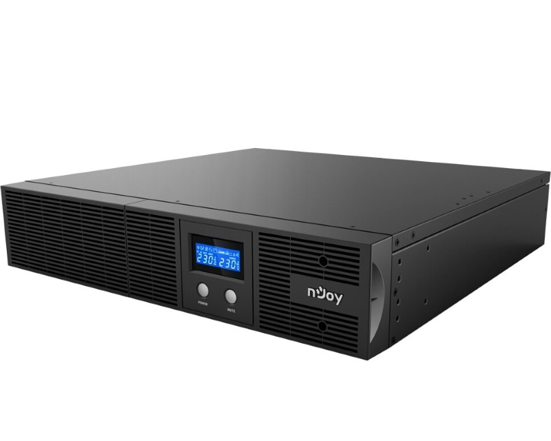 UPS 1200VA 720W Line Interactive rack 1U sa LCD i IEC izlazima - Pretvarači napona