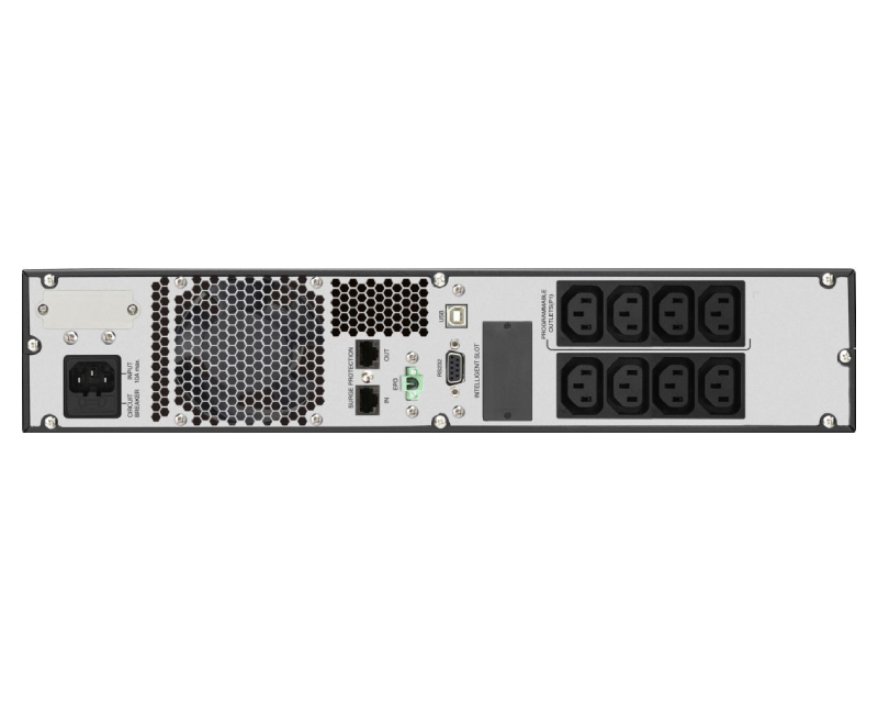 UPS 3000VA 2700W Online rack sa SNMP karticom i šinama evropsko poreklo - Pretvarači napona