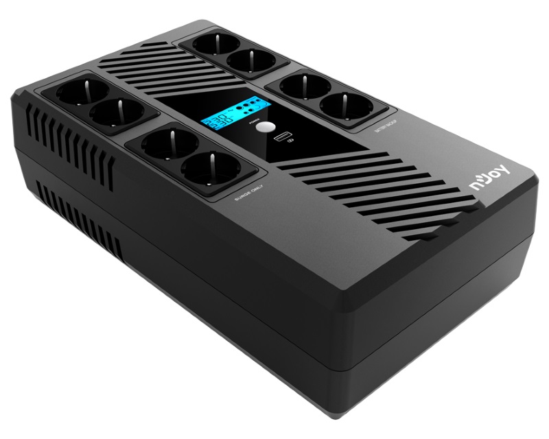 UPS 800VA 480W Line Interactive za zidnu montažu sa LCD i surge izlazima - Pretvarači napona
