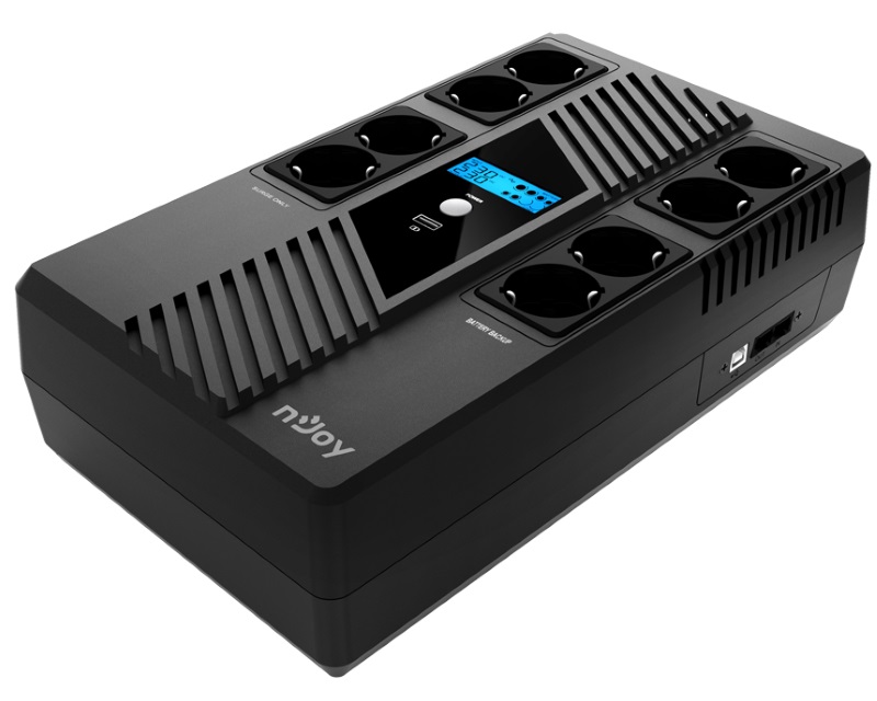 UPS 800VA 480W Line Interactive za zidnu montažu sa LCD i surge izlazima - Pretvarači napona