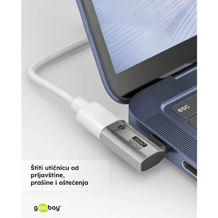 USB-C adapter ugaoni - Instalaciona oprema