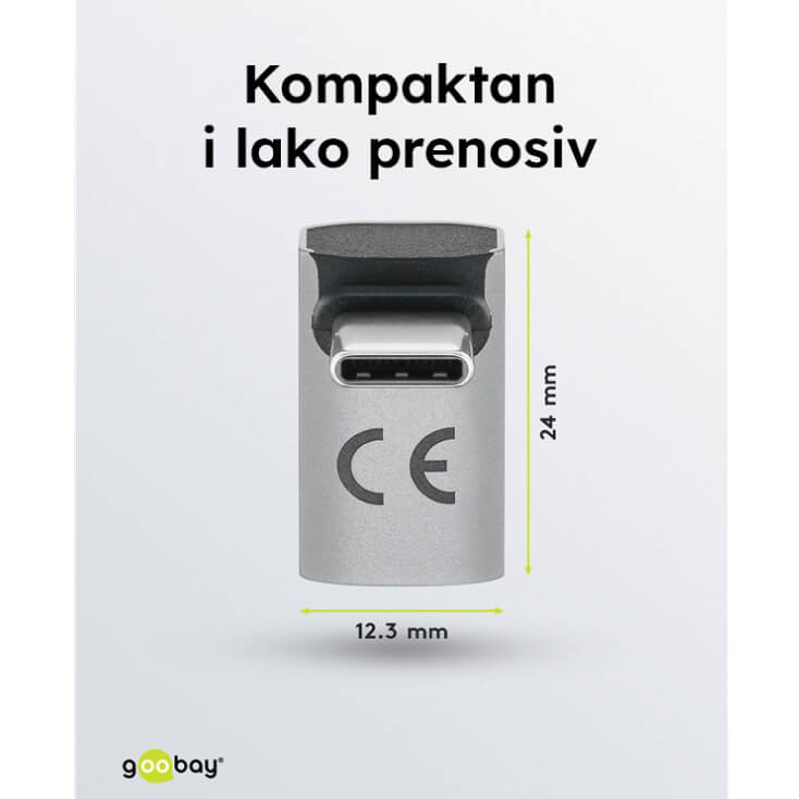 Ugaoni USB-C adapter - Instalaciona oprema