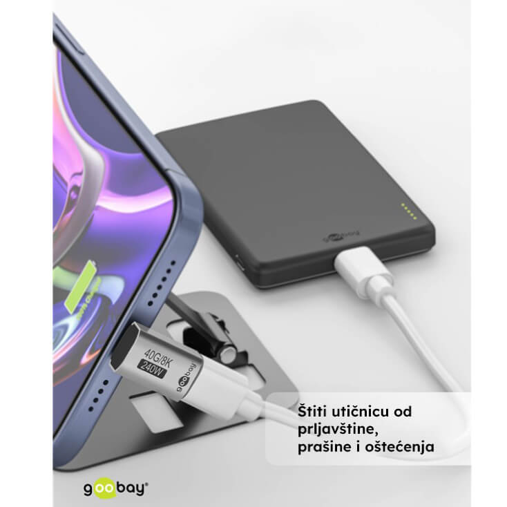 Ugaoni USB-C adapter - Instalaciona oprema