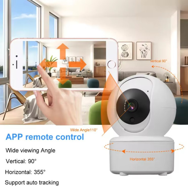 Unutrašnja kamera 3 mpix PTZ iCSee xmeye pro - IP kamere