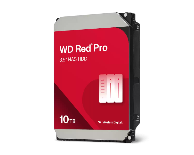 WD 10TB 3.5 inča WD103KFBX Red Pro hard disk - Hard disk za video nadzor