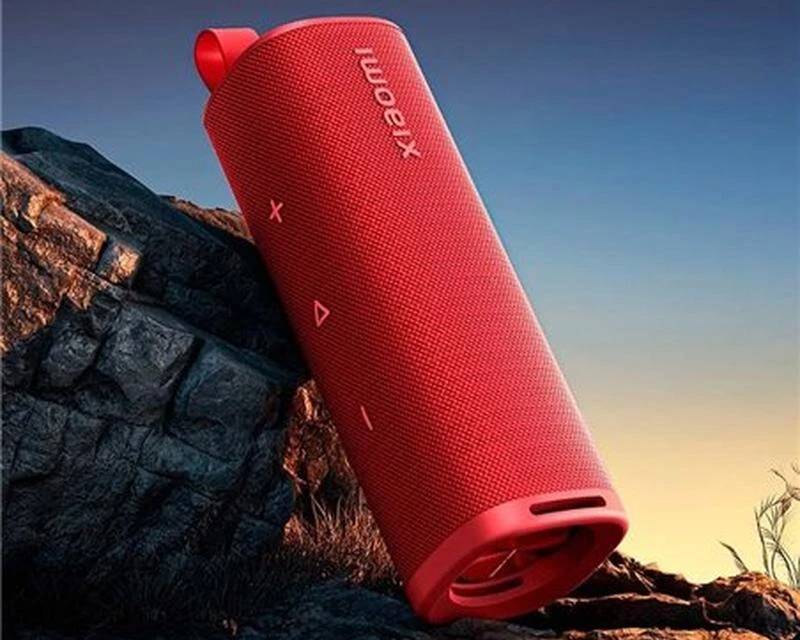 XIAOMI prenosni Bluetooth zvučnik IP67, 2600mAh, TWS, crveni - Zvučnici
