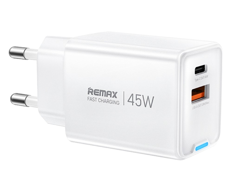 Remax 45W GaN punjač USB-C i USB-A (MOB03228)
