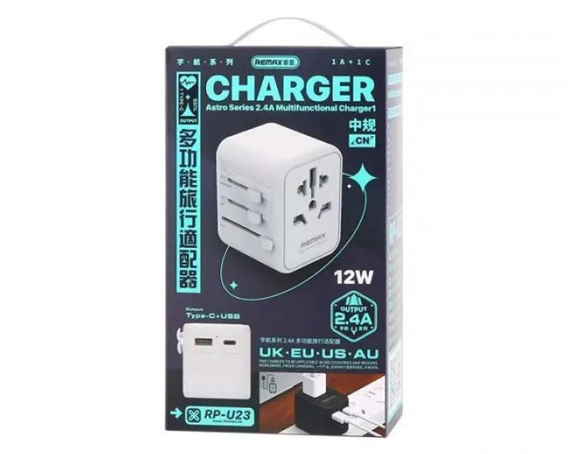 Remax 12W punjač USB-C i USB-A (OST06545)