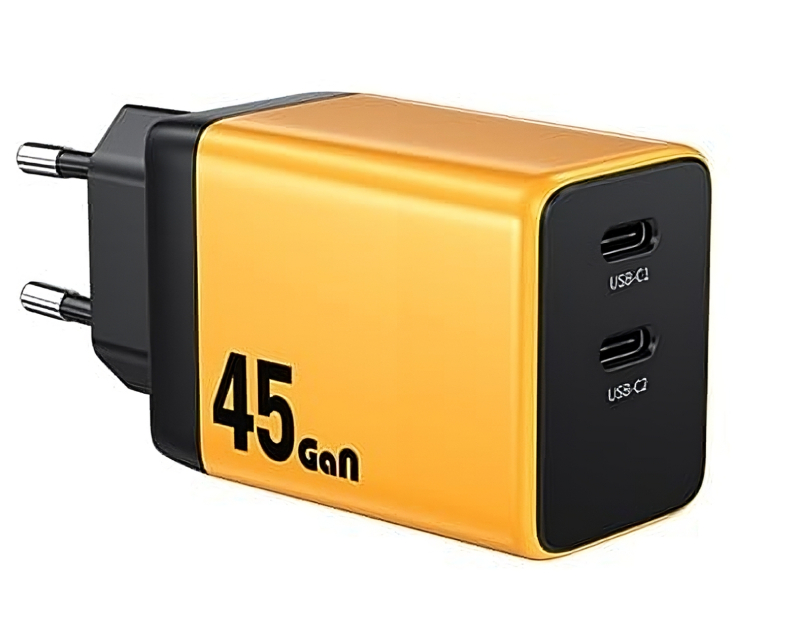 Wekome 45W GaN punjač sa 2 USB-C porta (GPS01089)