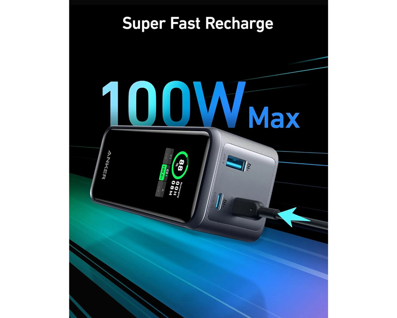 Anker prenosiva baterija 20000mAh 200W sa displejom (MOB03457)