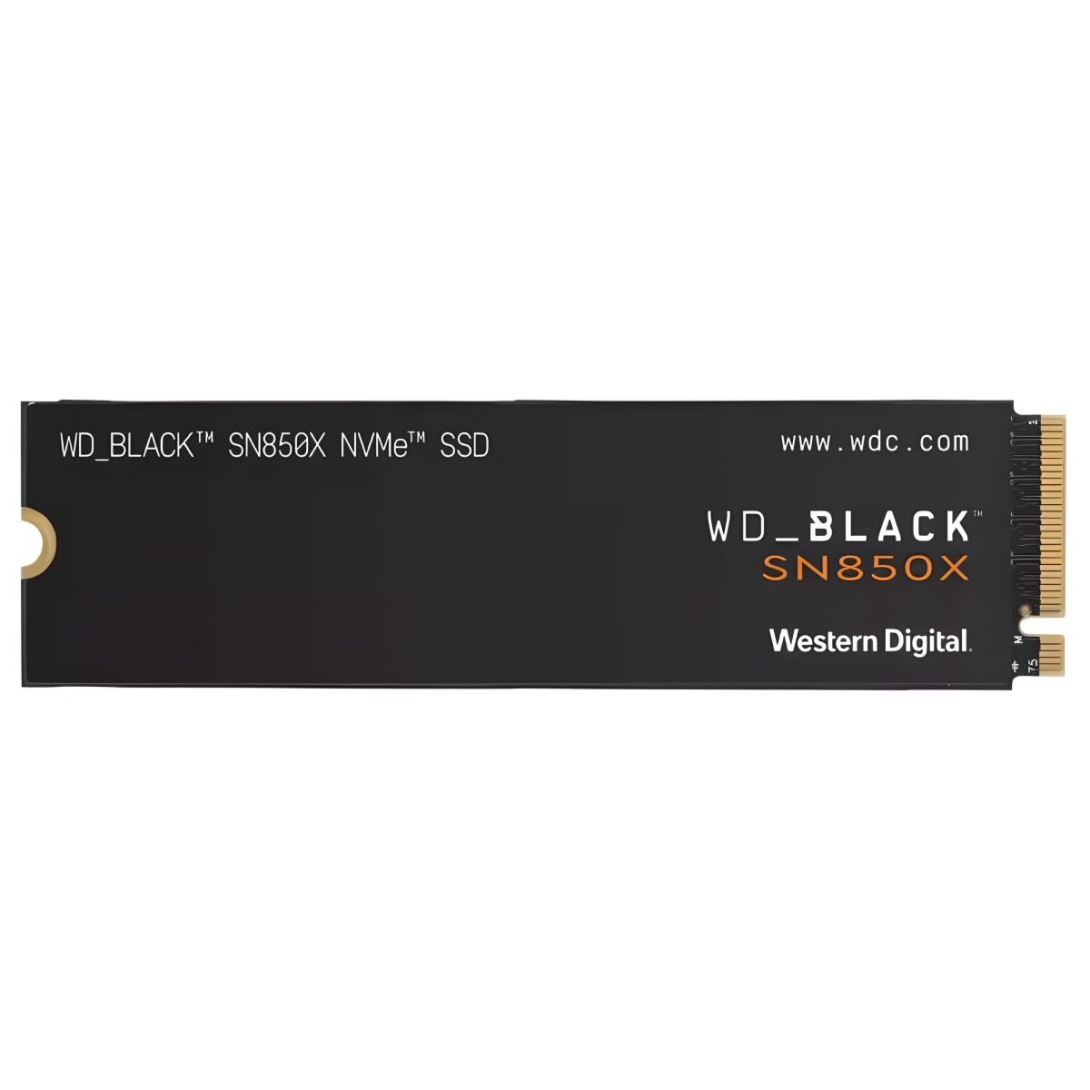 WD_BLACK SN850X 1TB M.2 NVMe SSD PCIe Gen4 7300 MB/s WDS100T2X0E