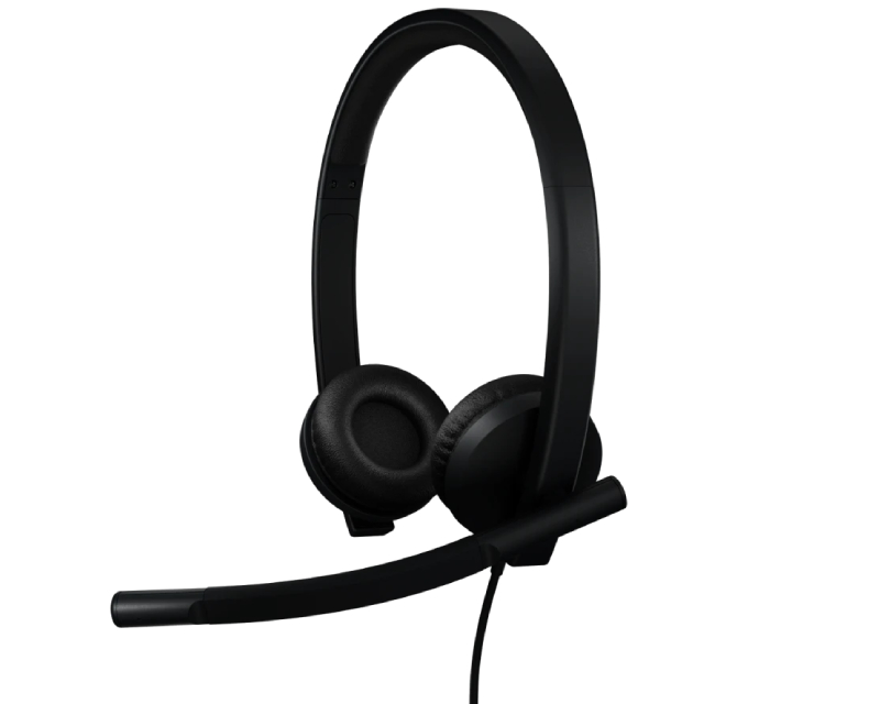Logitech žične slušalice preko glave USB-A sa mikrofonom (ZVU03703)