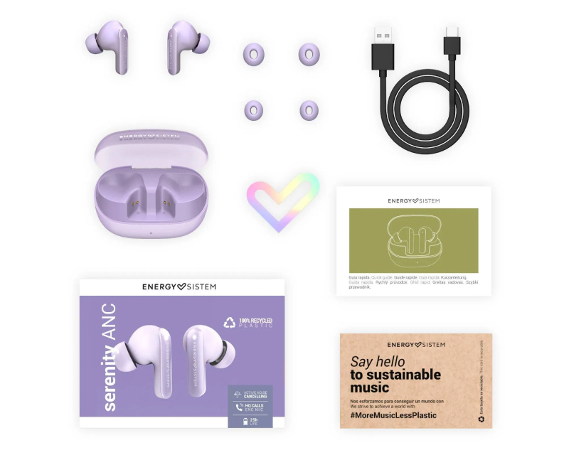 Energy Sistem True Wireless bubice Bluetooth 5.4 sa mikrofonom (ZVU03299)