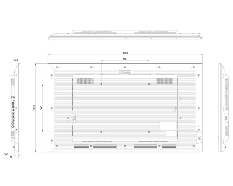 Hisense 43 inča Digital Signage displej 4K, 18/7 (DSS00209)