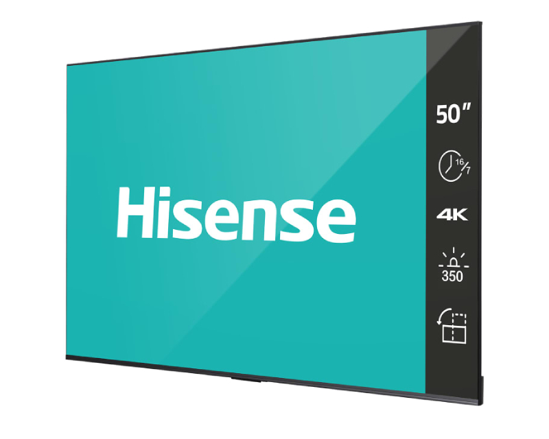 Hisense 50 inča Digital Signage displej 4K, 16/7 (DSS00287)