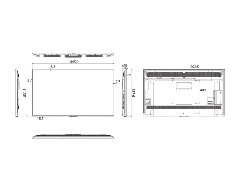 Hisense 65 inča Digital Signage displej 4K, 16/7 (DSS00311)