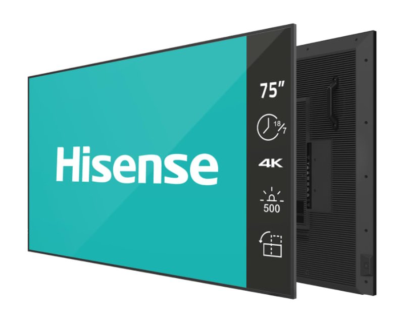 Hisense 75 inča Digital Signage displej 4K, 18/7 (DSS00242)